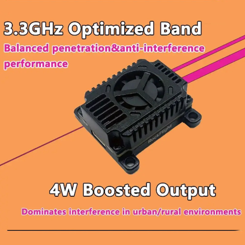 SLONWAKE FPV 3.3G 16CH 4000mW  - đánh giá và giá Drone Receiver