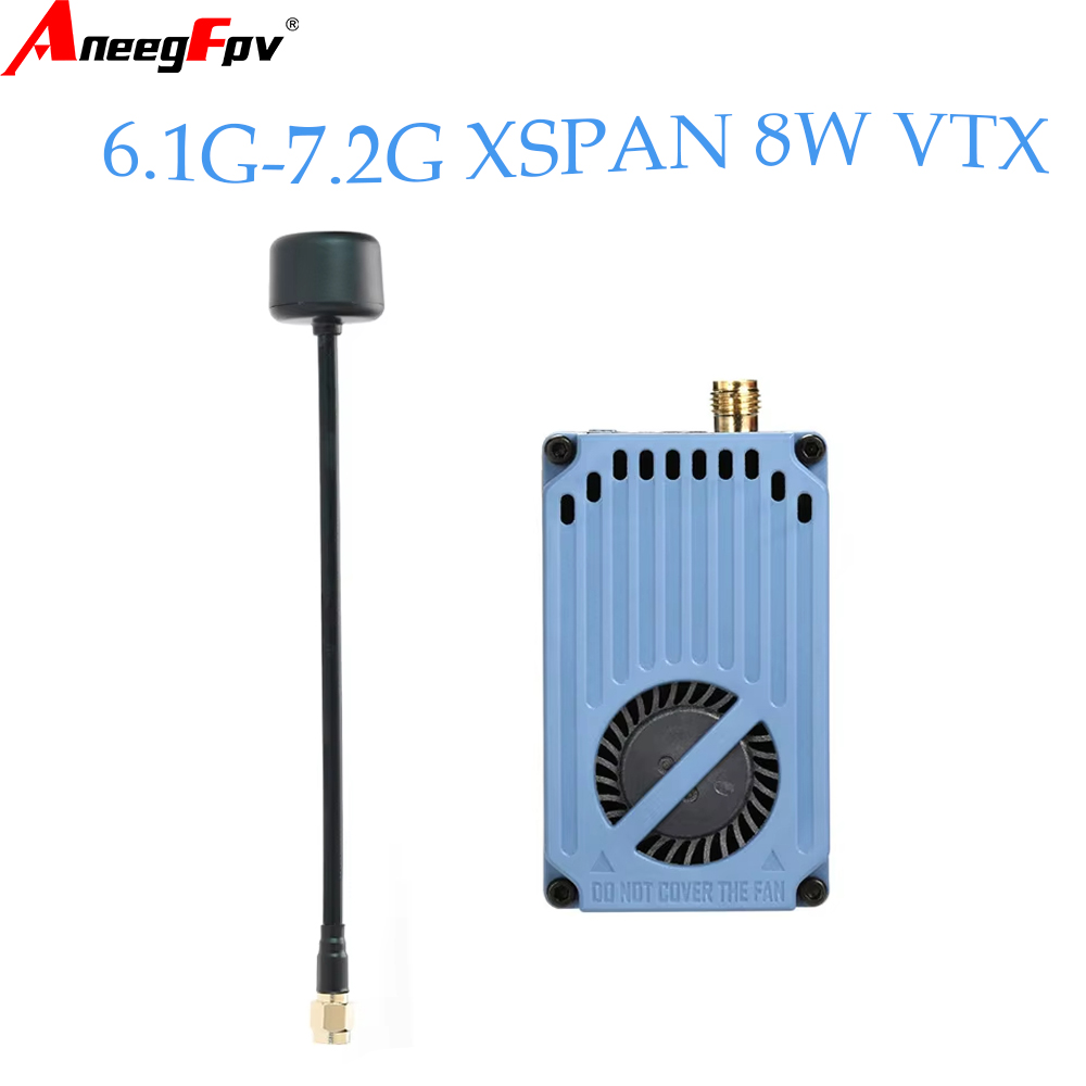 RUSHFPV 6.1‑7.2G 8W X61728 VTX - đánh giá và giá Drone Receiver