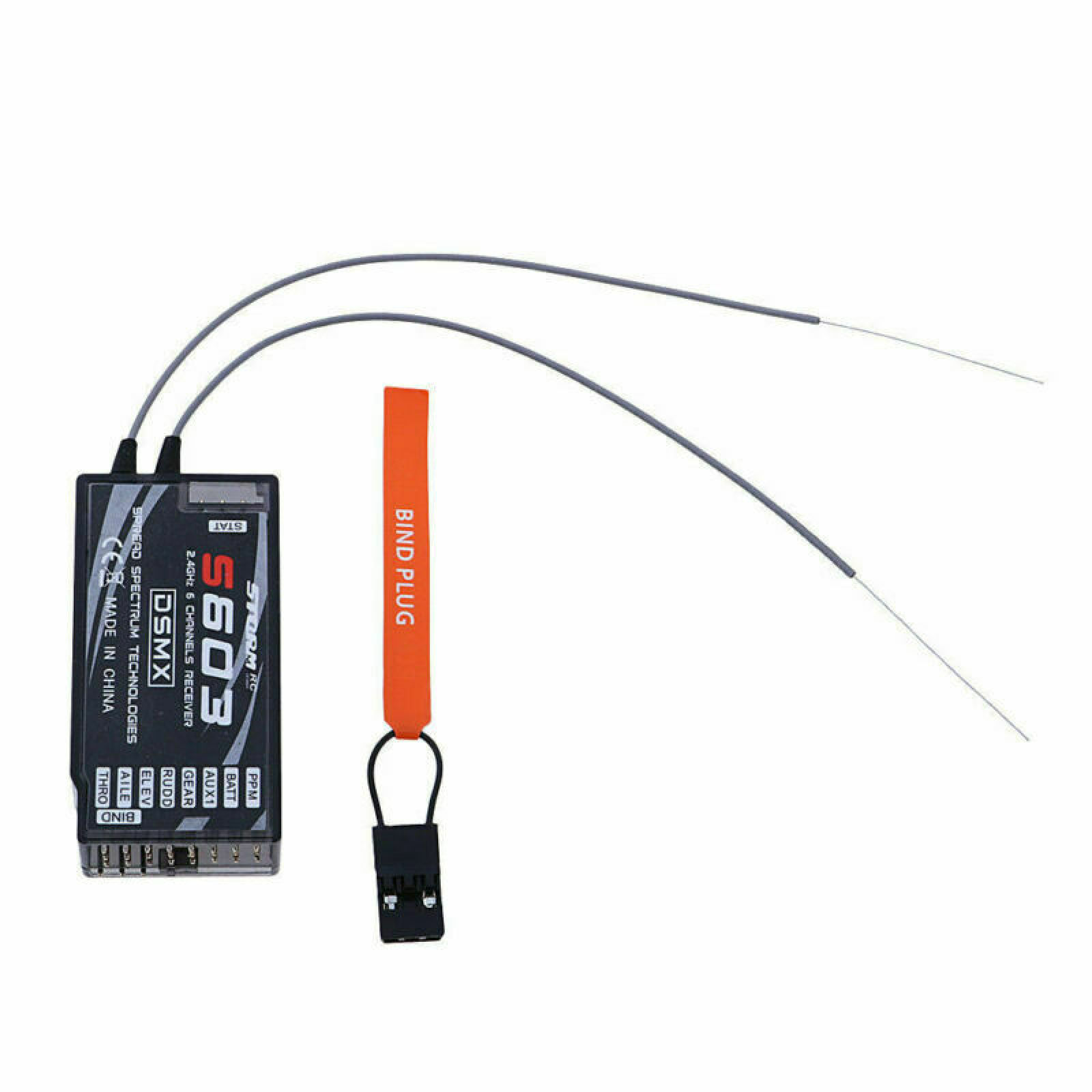 6CH 2.4GHz PPM S603 Receiver w - đánh giá và giá Drone Antenna