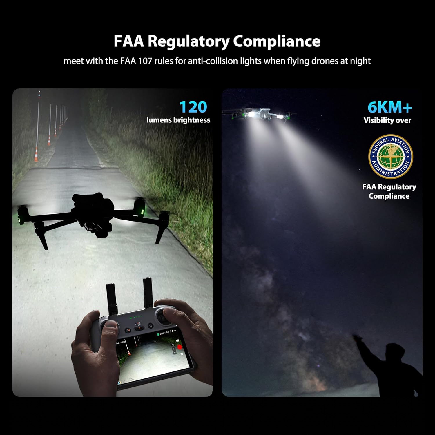 STARTRC Drone Strobe Light Ant - đánh giá và giá Drone Led Light