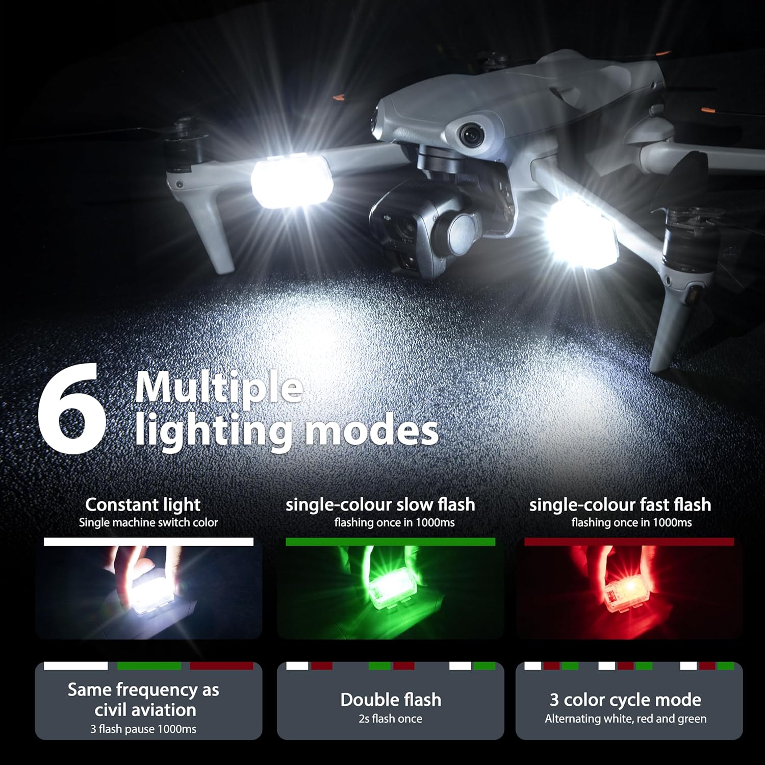 STARTRC Drone Strobe Light Ant - đánh giá và giá Drone Led Light