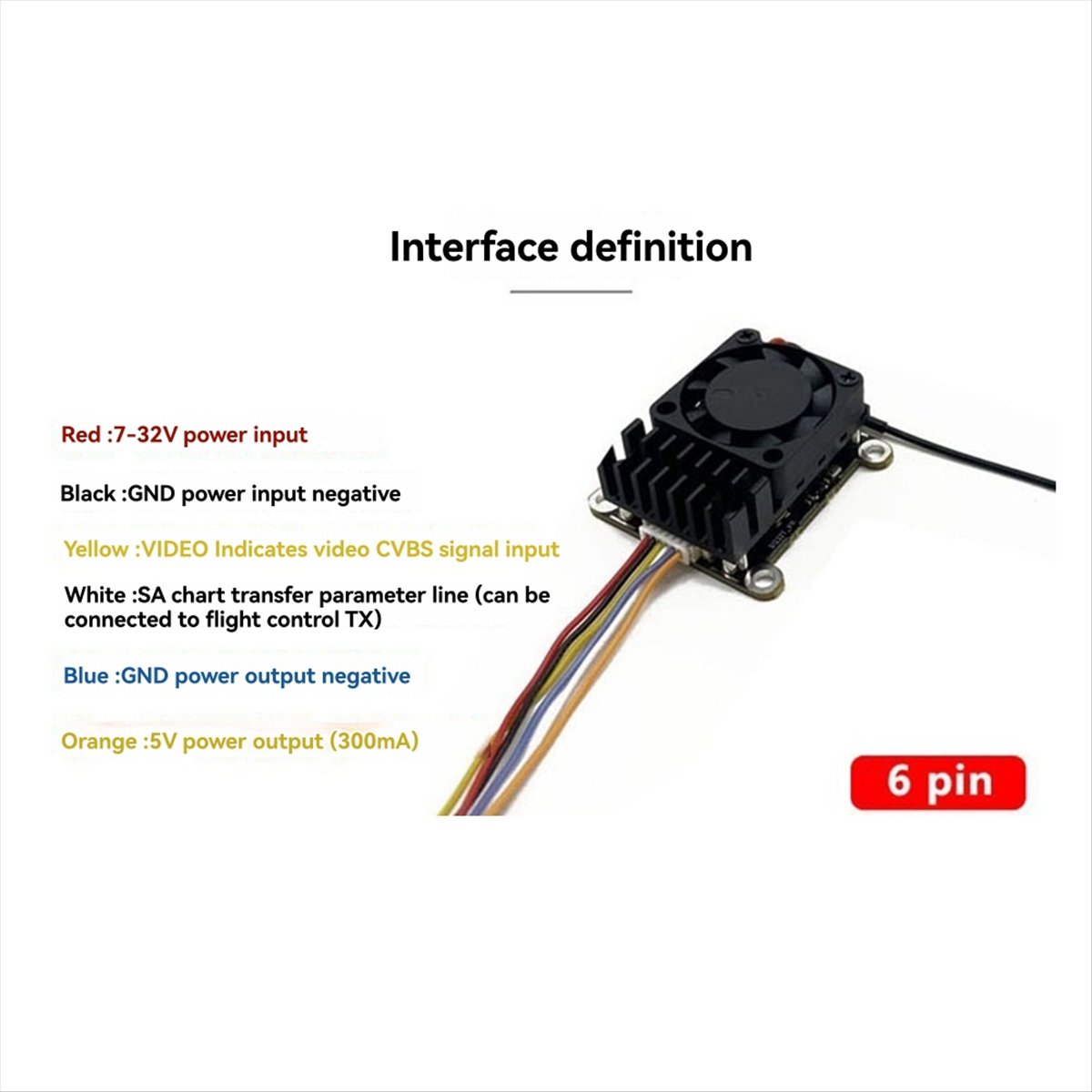5.8G 2W VTX 2000mW FPV Video T - đánh giá và giá Drone Transmitter