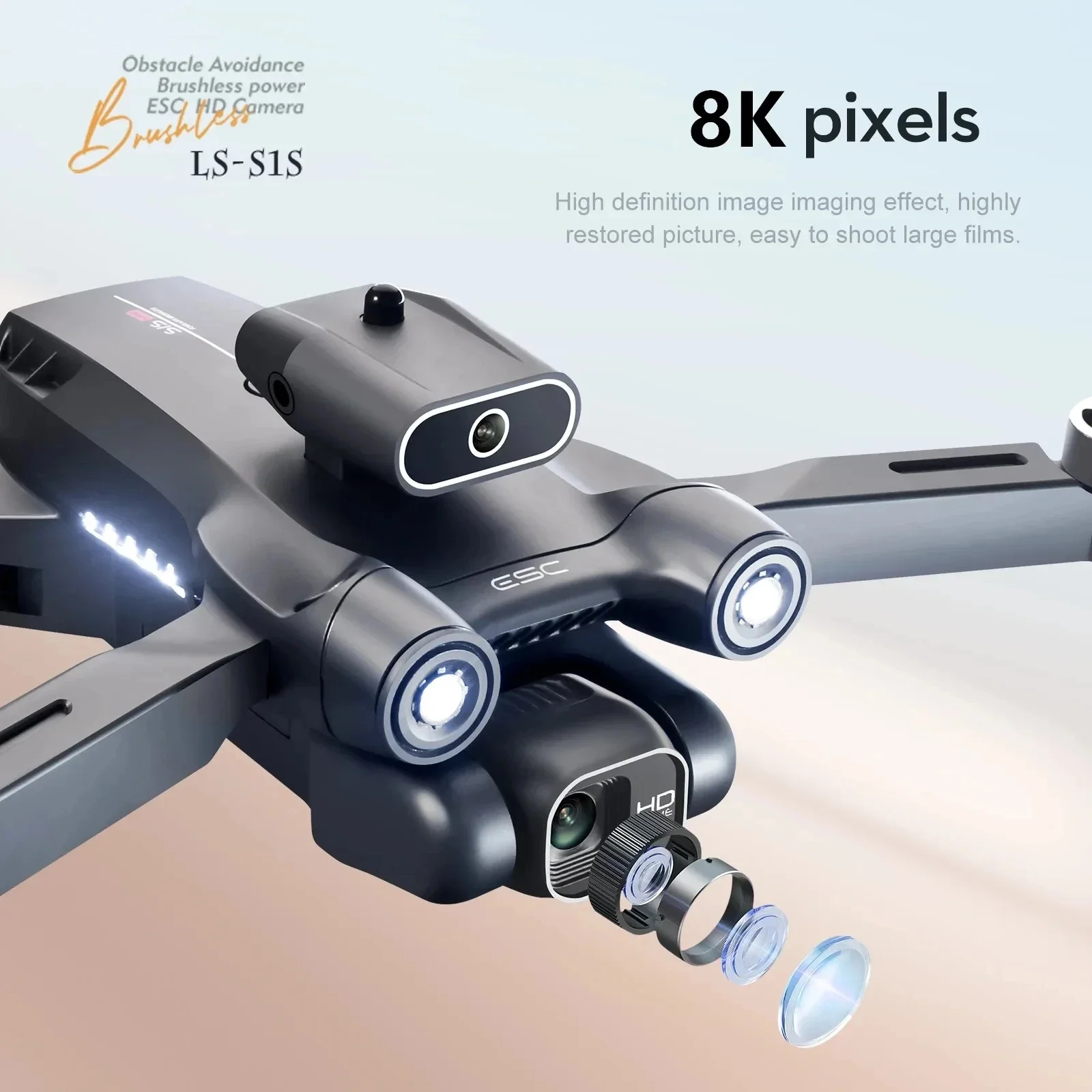 New S1S 5G GPS Drone Camera 8K - đánh giá và giá Drone Gps Mount