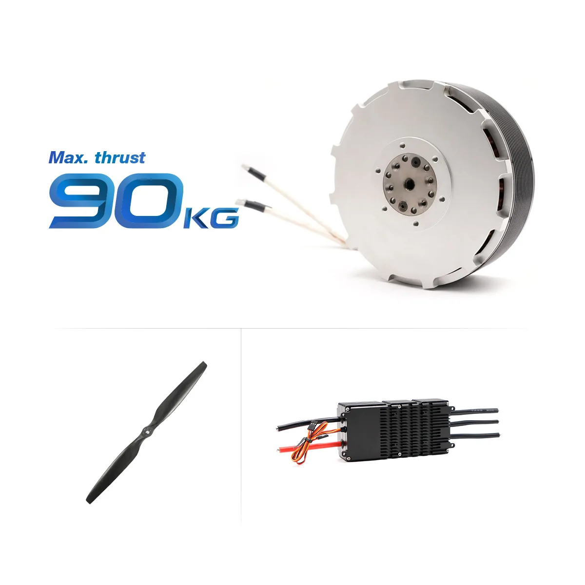 High Power 90KG Thrust Brushle - đánh giá và giá Drone Motor