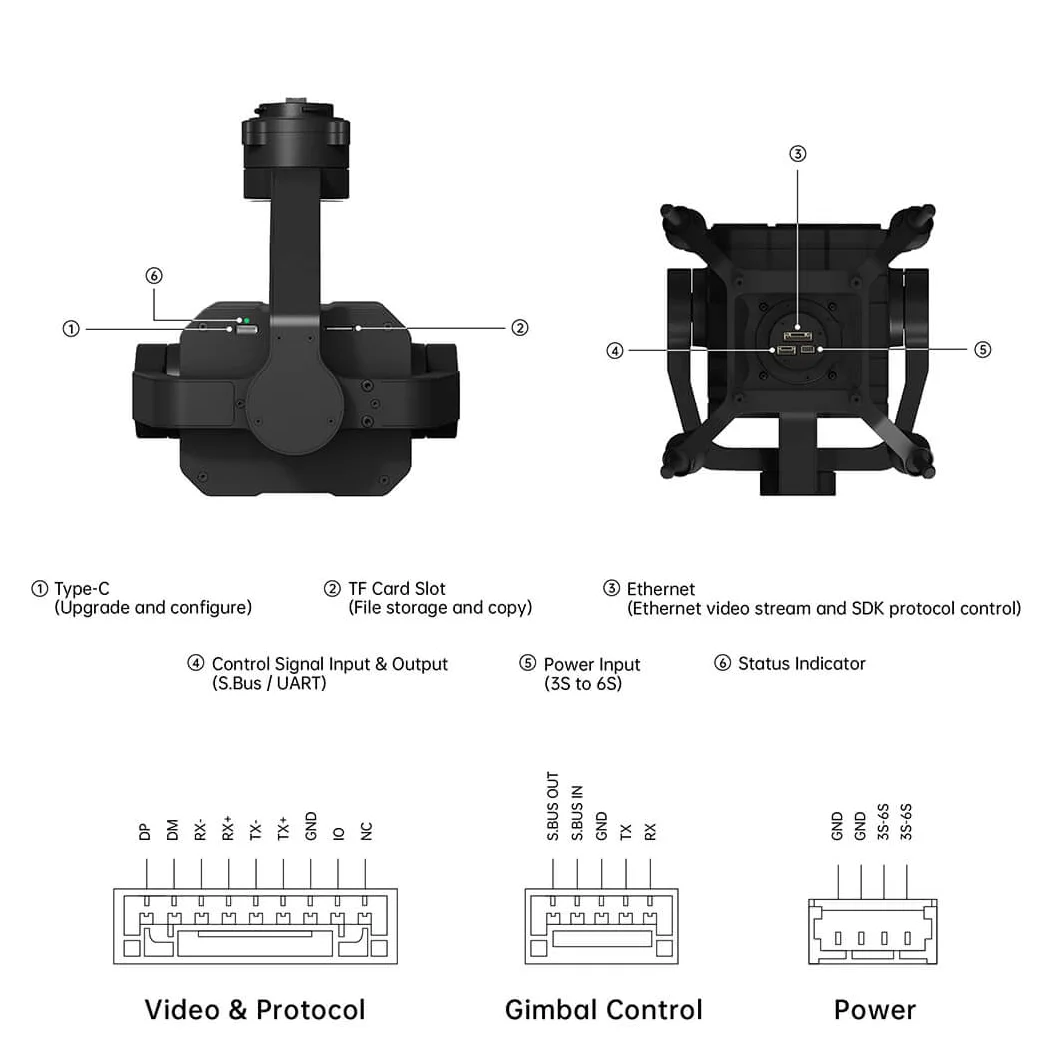 2026 NewT30 Gimbal Camera Dr-o - đánh giá và giá Drone Camera