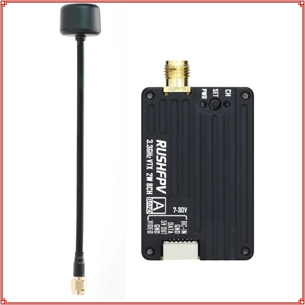 2026 New RUSHFPV 3.3G 2W VTX T - đánh giá và giá Drone Receiver