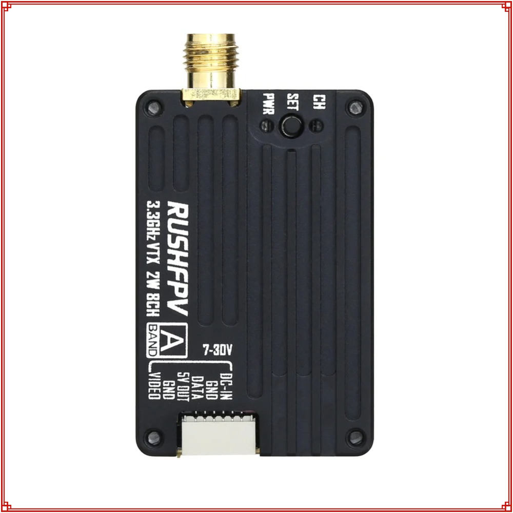 2026 New RUSHFPV 3.3G 2W VTX T - đánh giá và giá Drone Receiver