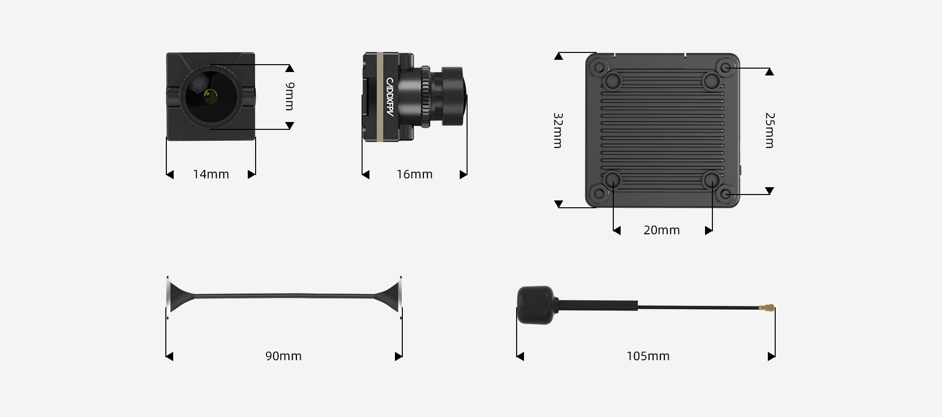 Walksnail Nano V3 High-Definit - đánh giá và giá Drone Camera