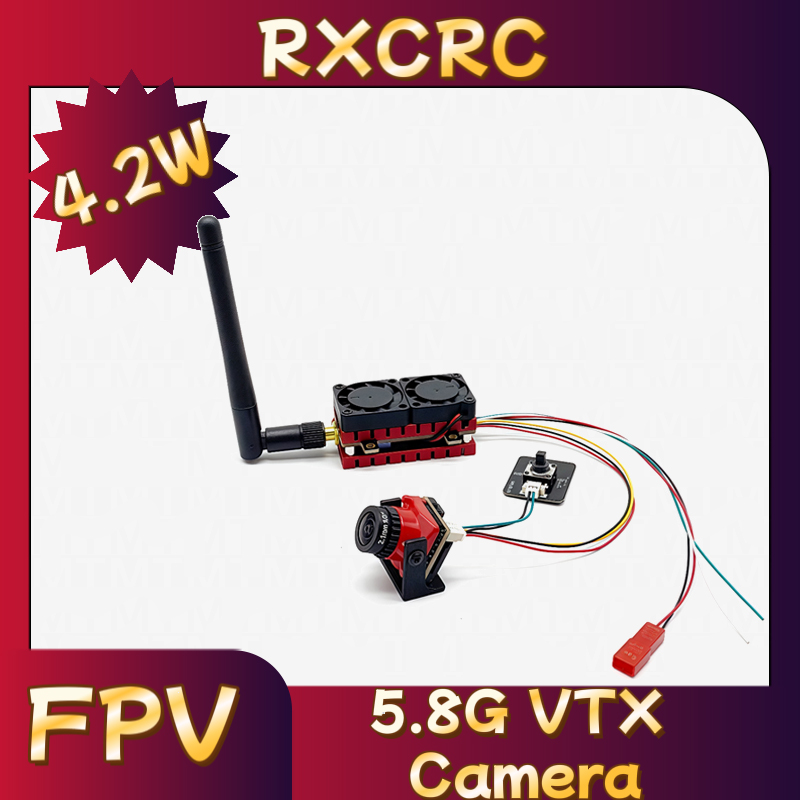 RXCRC 5.8G 48CH 4.2W High Powe - đánh giá và giá Drone Receiver