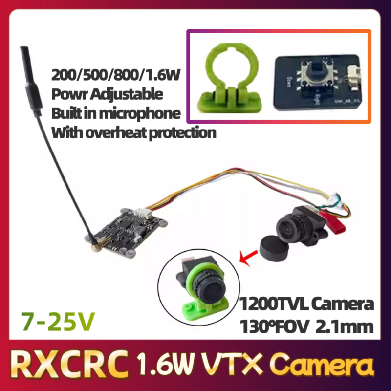 RXCRC 5.8G Module 48CH 1.6W VT - đánh giá và giá Drone Receiver