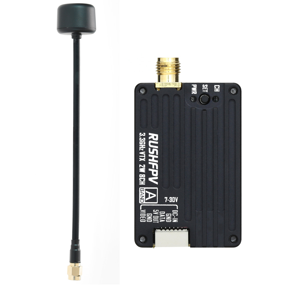RUSHFPV 3.3G 2W VTX Transmitte - đánh giá và giá Drone Antenna