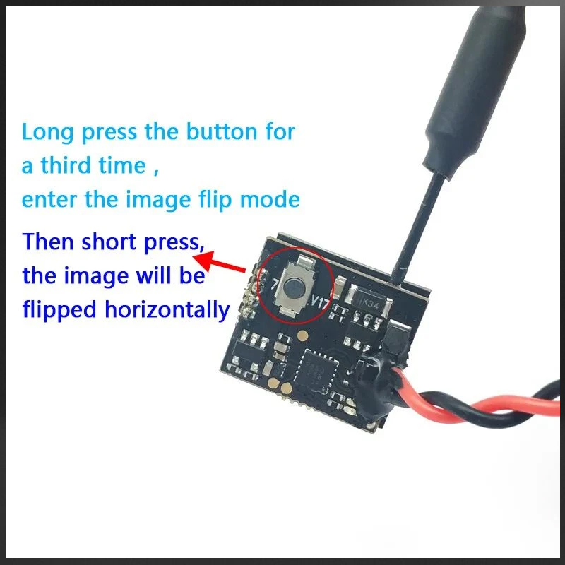 SLONWAKE FPV 25mW power simula - đánh giá và giá Drone Receiver