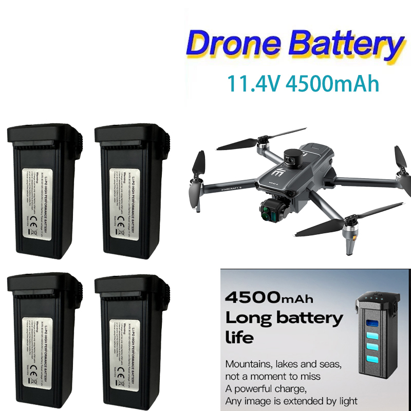 11.4V 4500mAh Intelligent Lipo - đánh giá và giá Drone Gps Mount