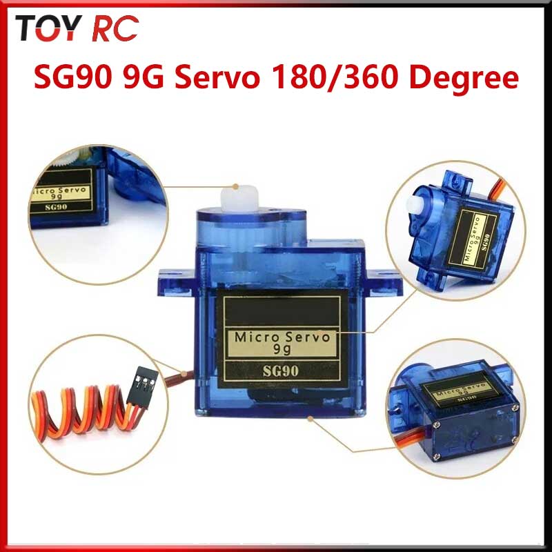 Sg90 Micro Servo 9g 180 360 De - đánh giá và giá Drone Gimbal