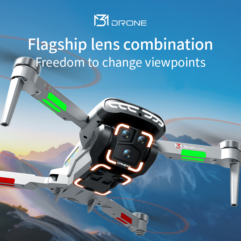 M3 Professional Drone 4K HD Ae - đánh giá và giá Drone Charger