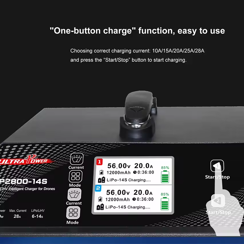 ULTRA POWER UP2800-14S 2X1400W - đánh giá và giá Drone Charger