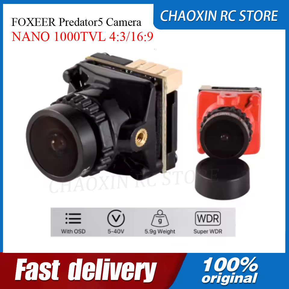 FOXEER Predator5 Camera NANO 1 - đánh giá và giá Drone Camera