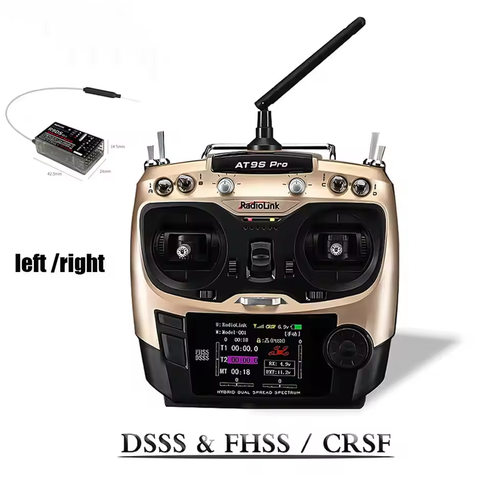Radiolink AT9SPro 12CH 2.4G DS - đánh giá và giá Drone Receiver