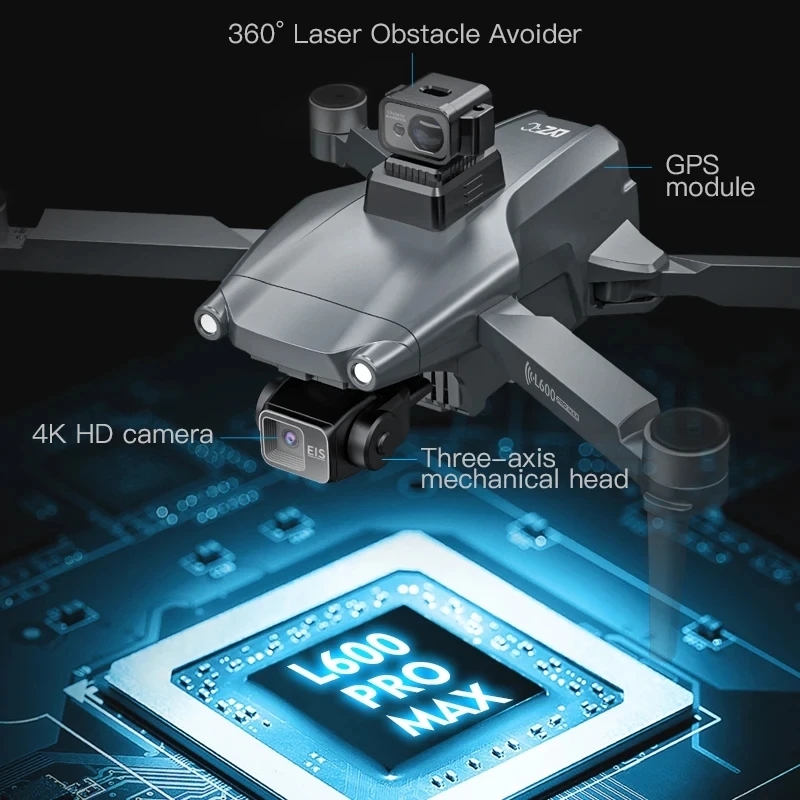 L600 PRO MAX GPS Drone Profess - đánh giá và giá Drone Gps Mount