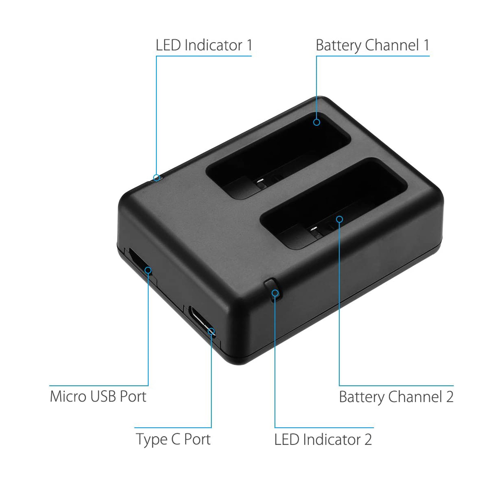 Suitable for GOPRO Hero 5 Char - đánh giá và giá Drone Camera