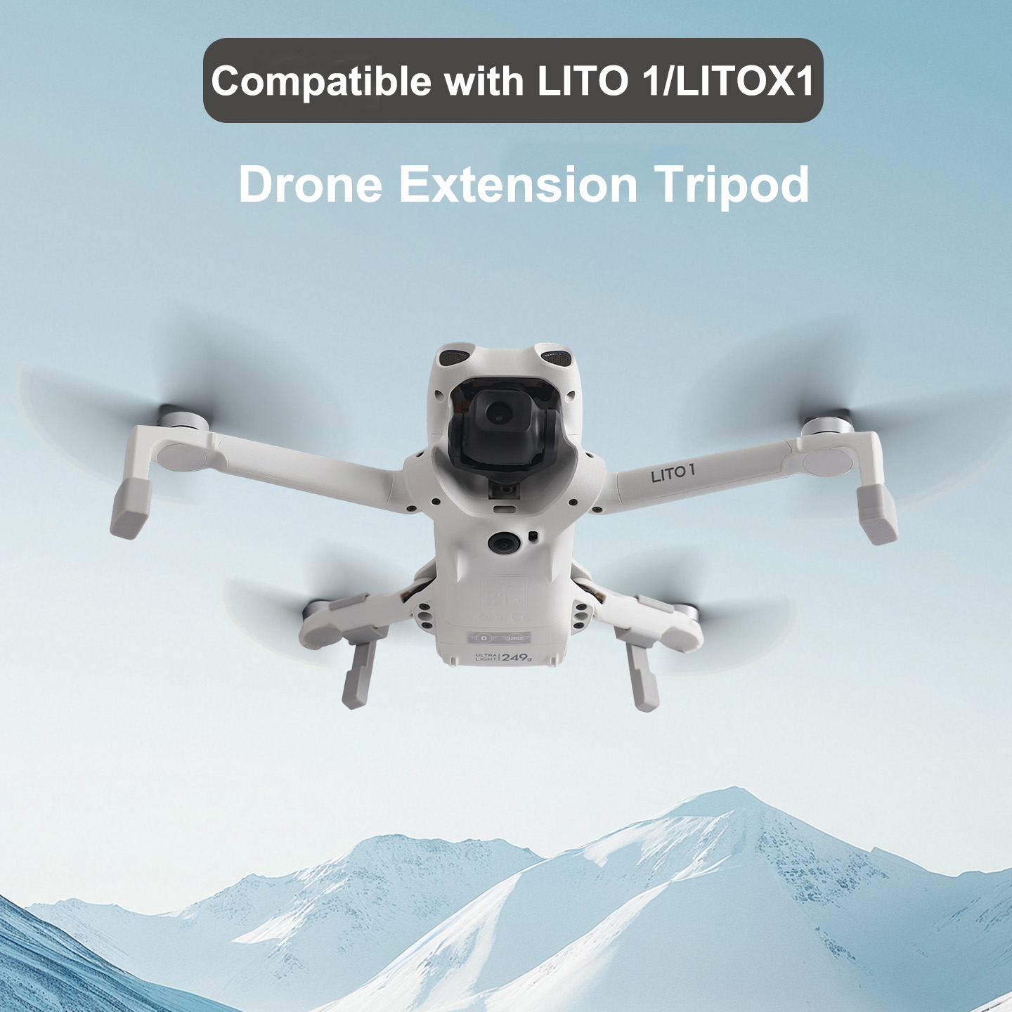 Landing Gear Extender for DJI  - đánh giá và giá Drone Landing Gear