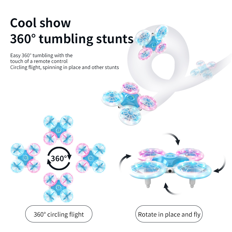 RC Mini Drone 4CH Induction Ob - đánh giá và giá Drone Led Light