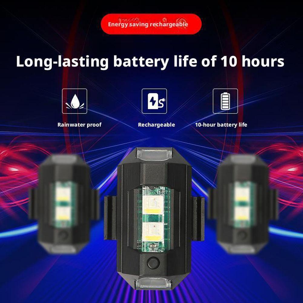 2PCS Mini LED Strobe Lights De - đánh giá và giá Drone Led Light