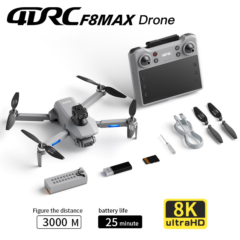 F8 MAX GPS Drone Professional  - đánh giá và giá Drone Gps Mount
