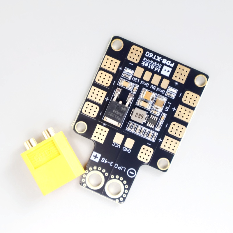Matek Systems PDB XT60 W/ BEC  - đánh giá và giá Drone Power Distribution Board