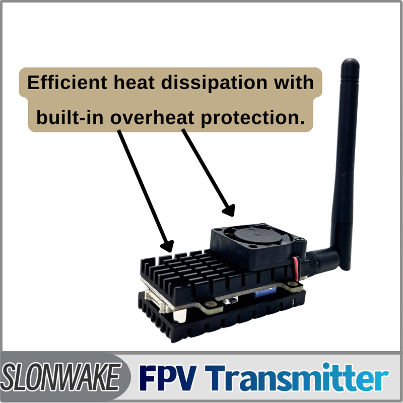 SLONWAKE 5.8G 3000mW Simulatio - đánh giá và giá Drone Receiver