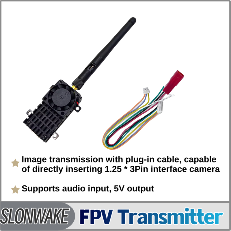 SLONWAKE 5.8G 3000mW Simulatio - đánh giá và giá Drone Receiver