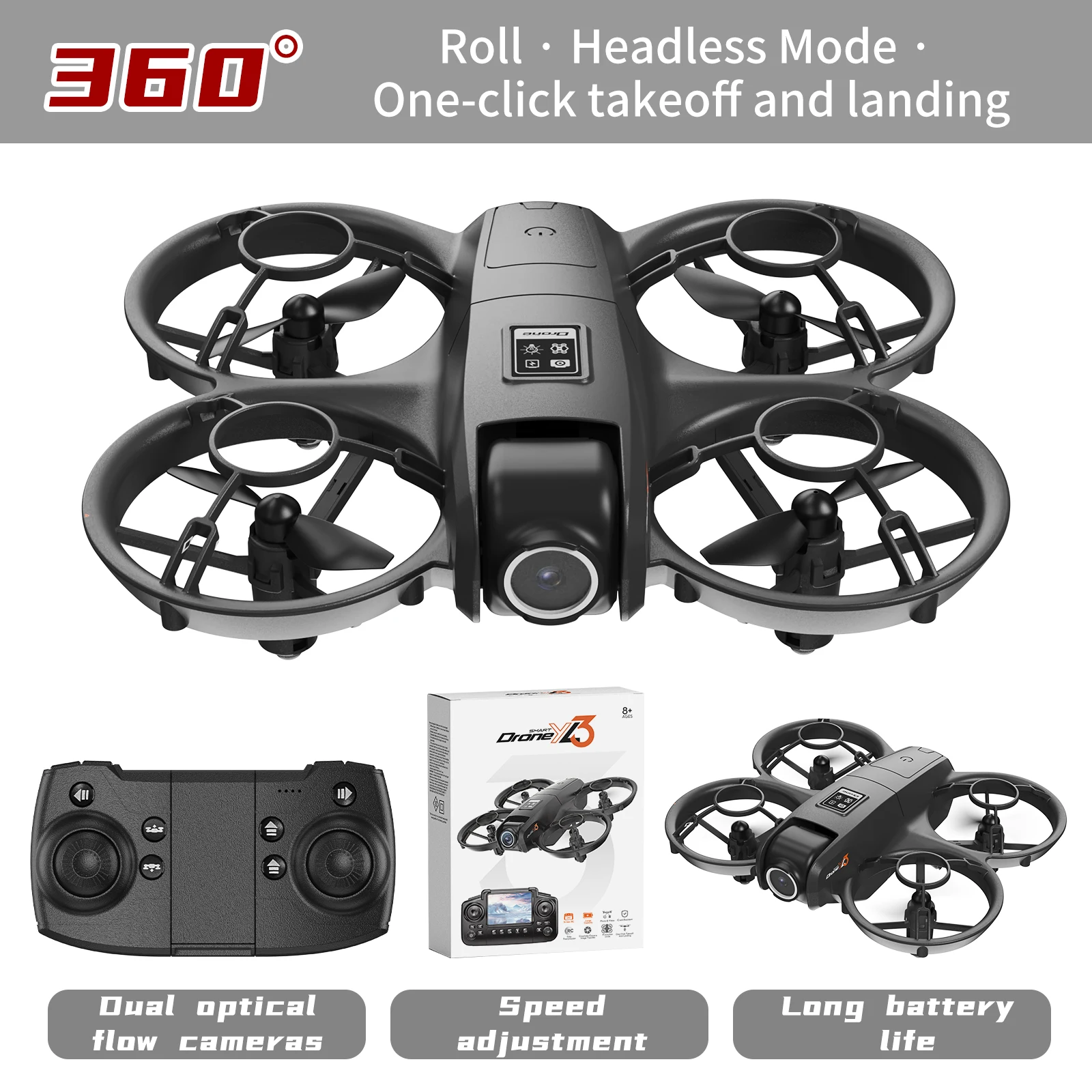 New YL3 RC Drone 8K 1080P Wide - đánh giá và giá Drone Gps Mount