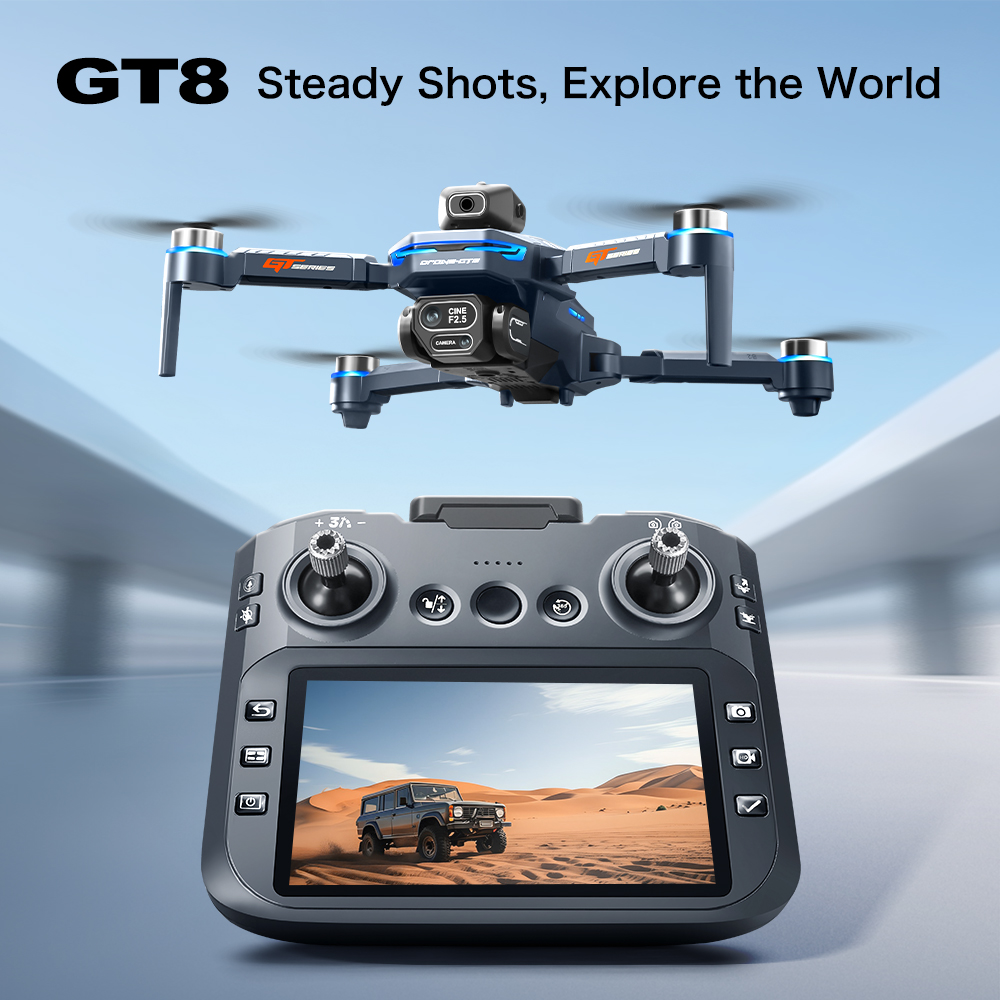 GT8 Obstacle Avoidance Aerial  - đánh giá và giá Drone Charger