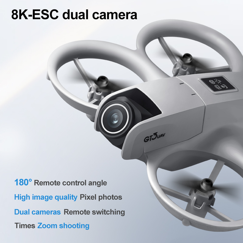 New GT3 With Screen Mini Drone - đánh giá và giá Drone Camera