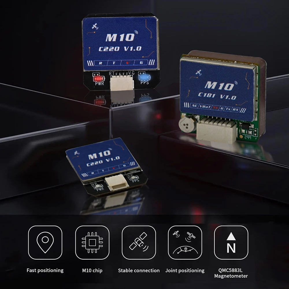 HPXGRC M-10 5883 GPS Module wi - đánh giá và giá Drone Compass