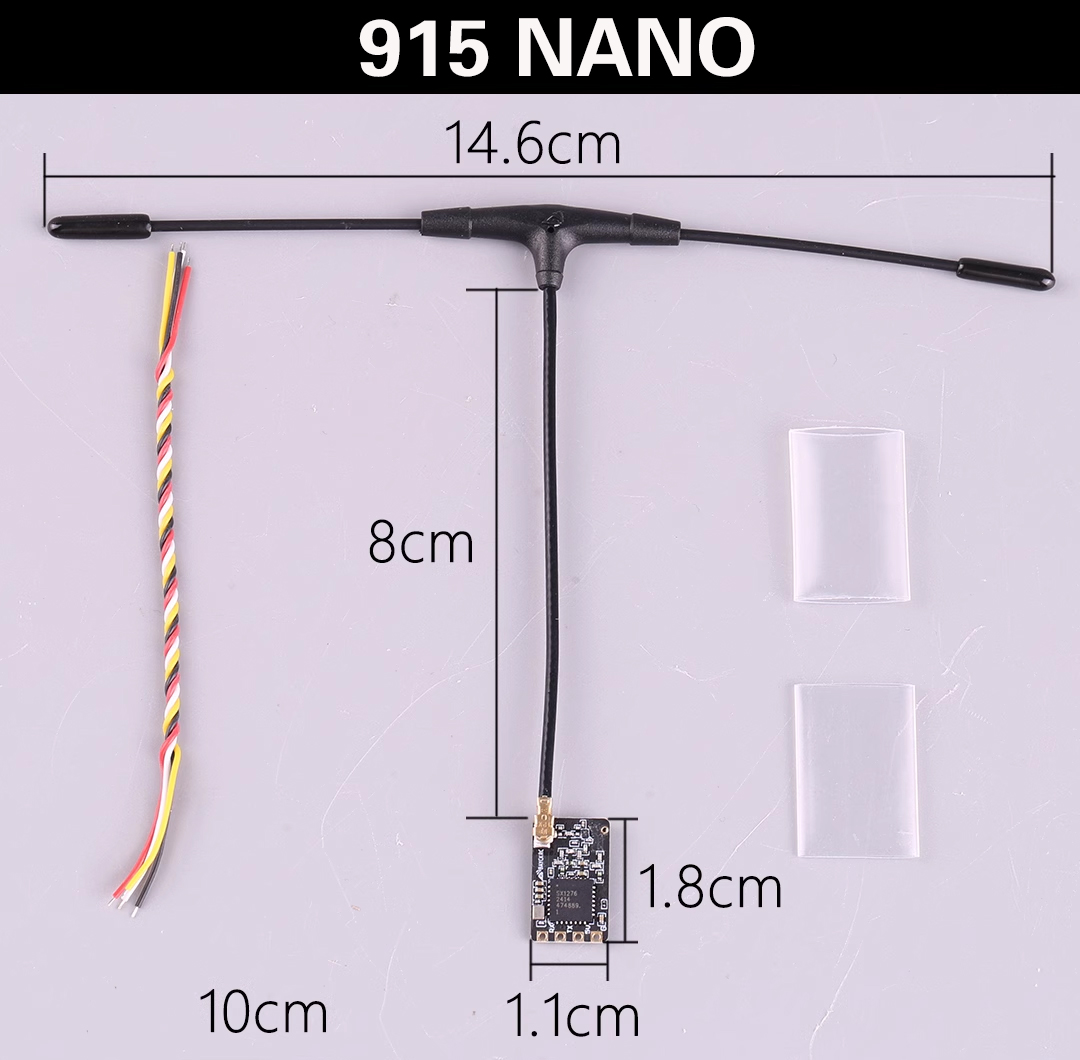BAYCK ELRS 915 Nano ELRS Recei - đánh giá và giá Drone Antenna